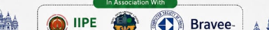 IIPE, Government emblem, Computer Society of India, and Bravee Multiskilling Academy logos